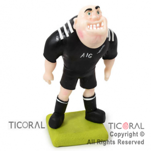 ADORNO JUGADORNO DE RUGBY ESPECIAL PORCELANA FRIA x 1